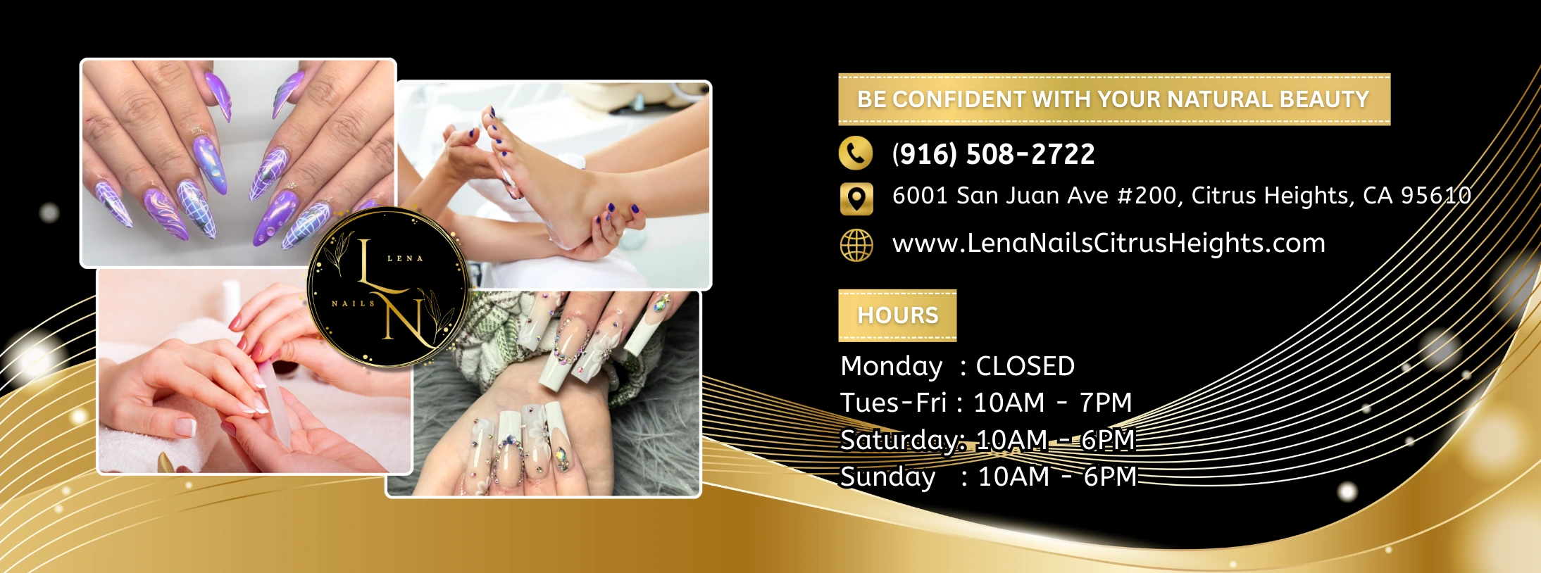 GALLERY - LENA NAILS | Best Nail Salon in Citrus Heights, CA 95610